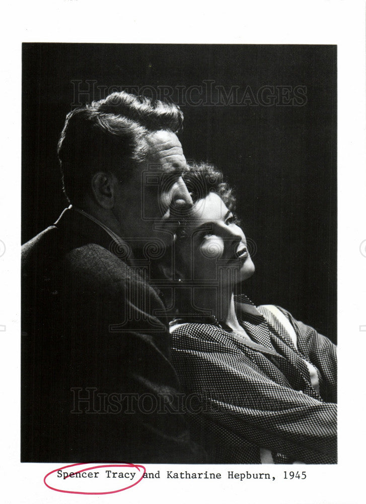 1983 Spencer Tracy Katharine Hepburn actors-Historic Images