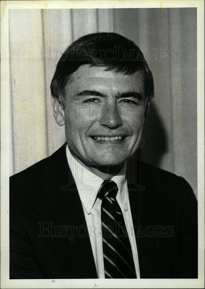 1987 Press Photo J. William Wenrich Ferris State - dfpd26351- Historic Images