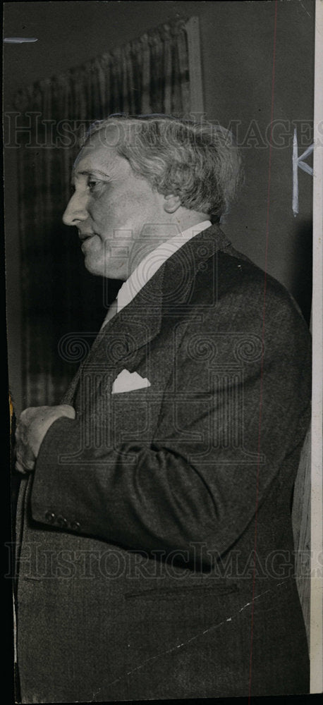 1944 Press Photo Carl Milles Swedish sculptor Cranbrook - dfpd26633- Historic Images