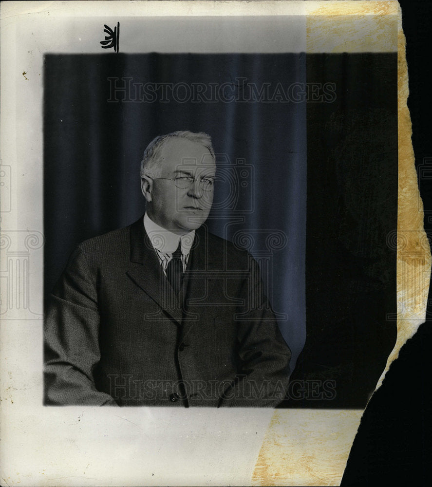 1954 Press Photo James J Couzens Senator - dfpd28331- Historic Images