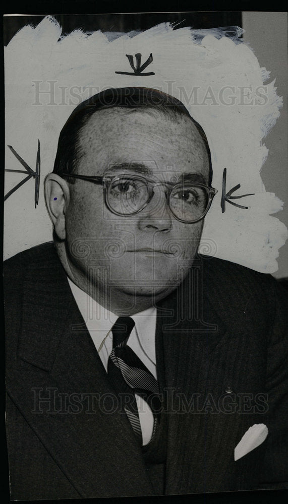 1946 Press Photo Judge James Breakey circuit court - dfpd28541- Historic Images