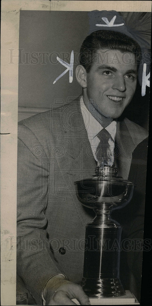 1949 Press Photo Hobie Landrith baseball player - dfpd29407- Historic Images