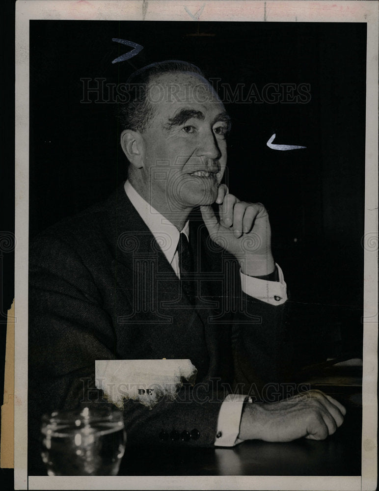 1965 Press Photo FRANK MURPHY Attorney GENERAL - Historic Images