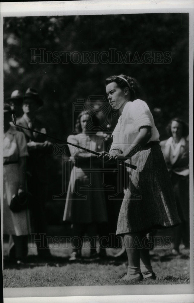 1941 Betty Hicks Newell Pro Golfer Coach-Historic Images