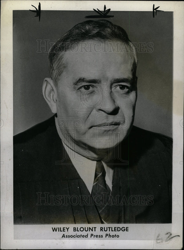 1944 Wiley Blount Rutledge Lawyer - Historic Images