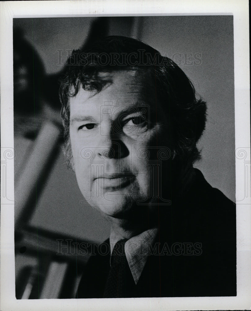 Press Photo Tom Wicker American journalist - dfpd37319- Historic Images