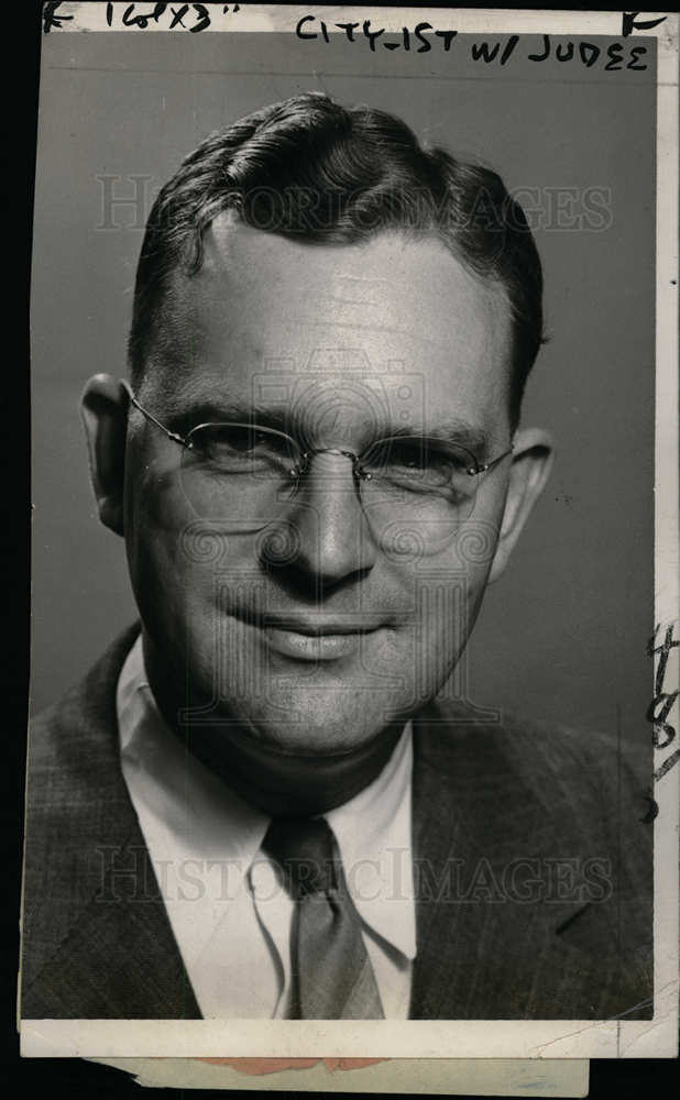 1950 George E Bowles Michigan judge-Historic Images