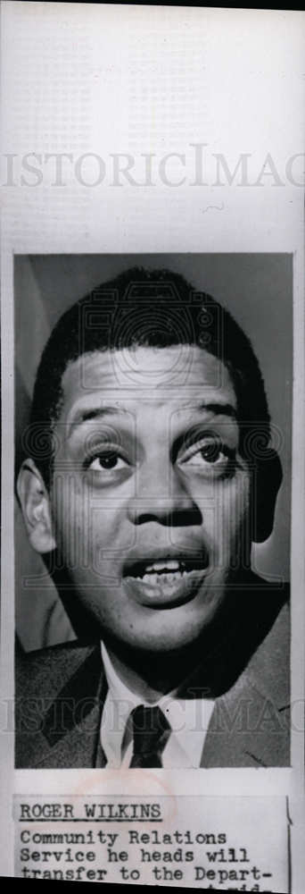 1966 Roger Wilkins African American Leader - dfpd37727 - Historic Images