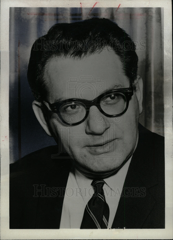 1970 Rabbi Marc Tannenbaum Activist-Historic Images