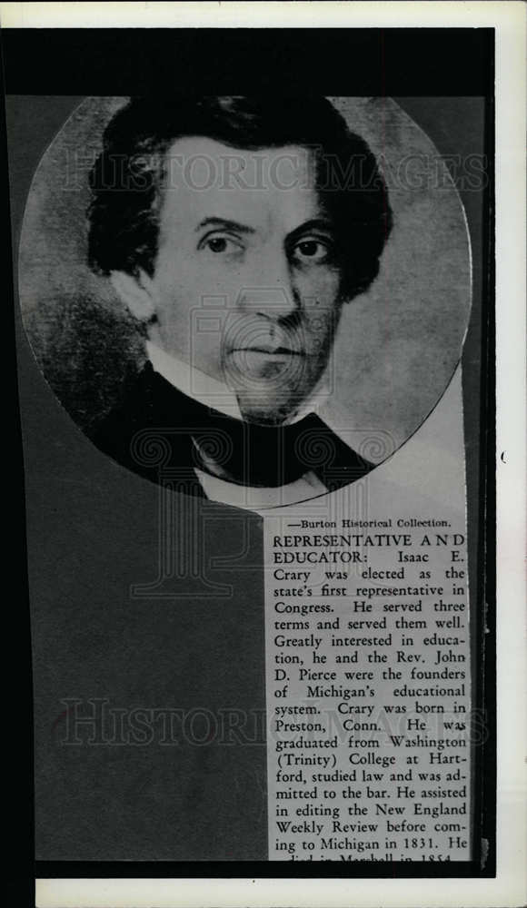 1985 Press Photo Issac E. Crary, Rep. and Educator - dfpd39617- Historic Images