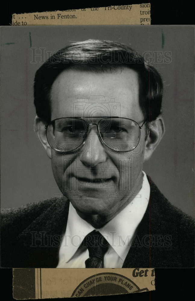 1983 Press Photo Jack Robinson Perry chairman - dfpd40025- Historic Images