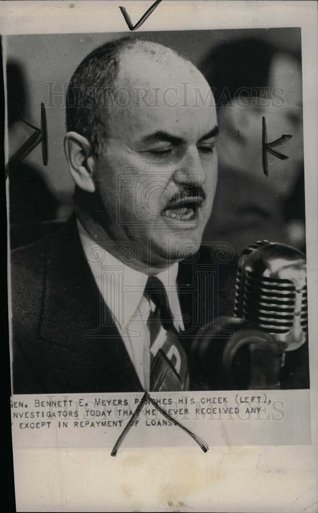 1947 Press Photo General Bennett Meyers US Air Force - Historic Images