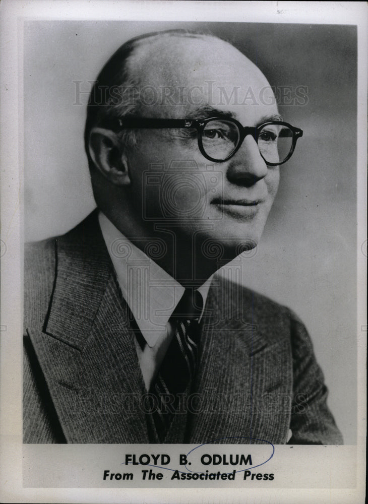 1955 Floyd Odlum lawyer industrialist - dfpd41153 - Historic Images