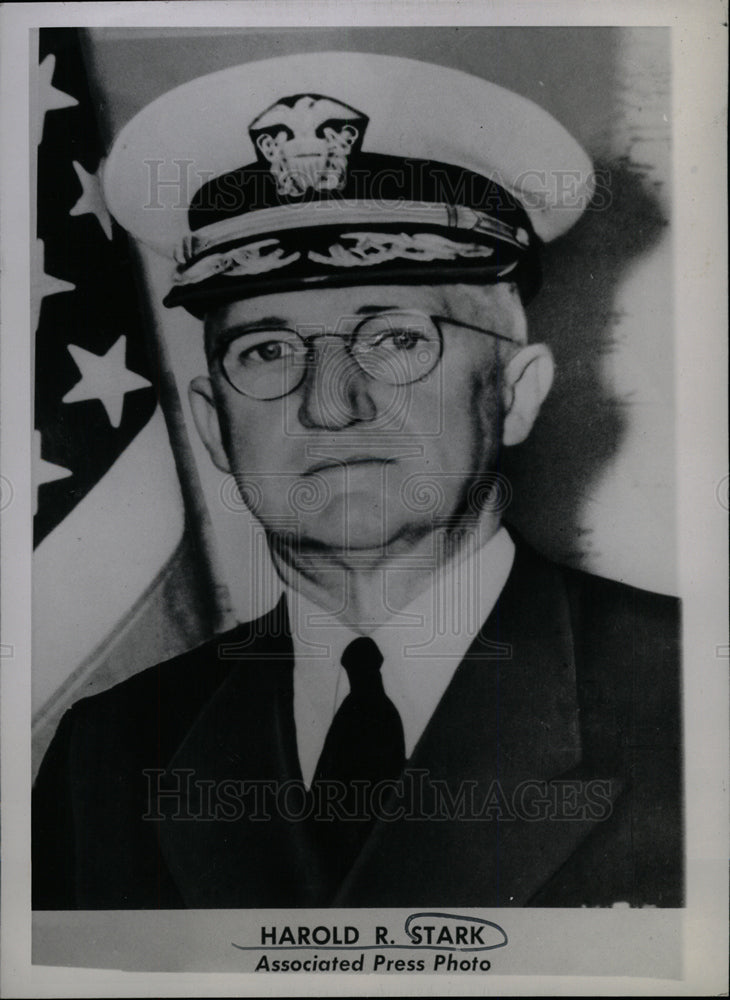 1944 Press Photo Harold R. Stark Chief Naval Operations - dfpd41421- Historic Images