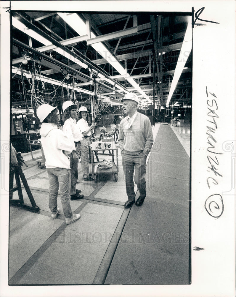 1990 Press Photo Jim Peters Tennessee Director - Historic Images