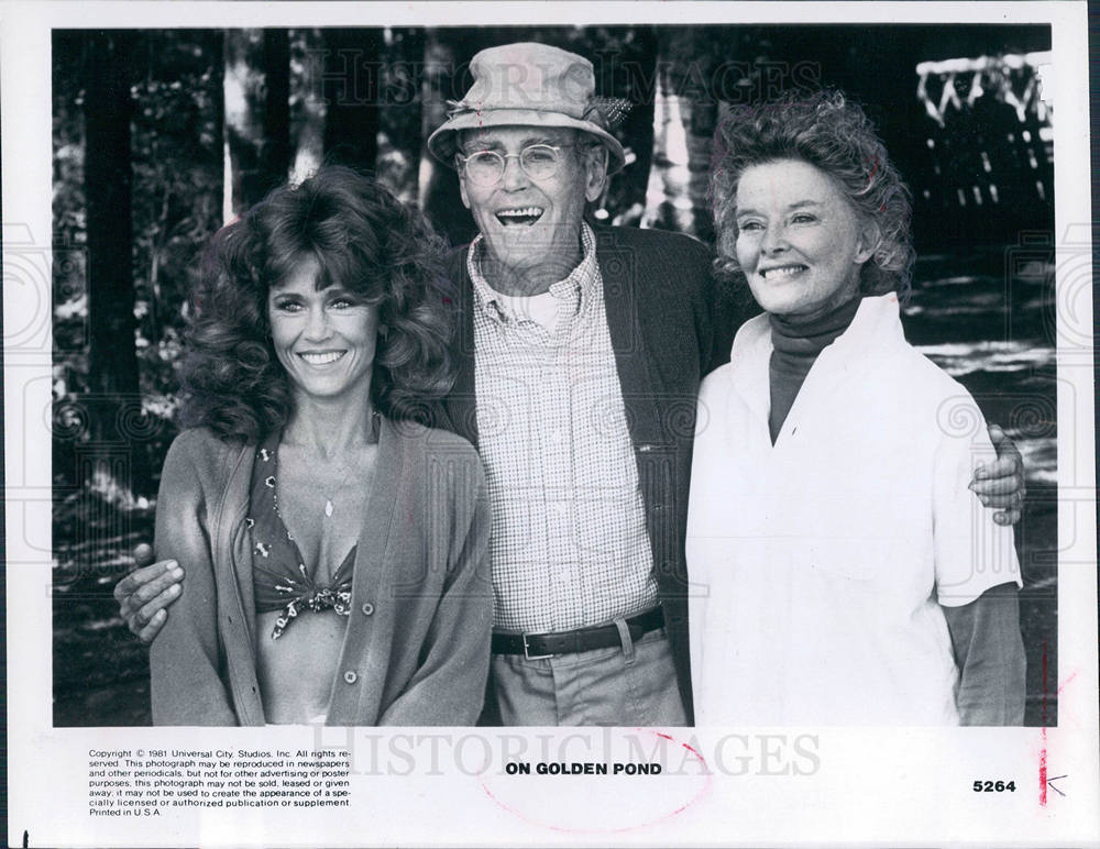 1982 Press Photo On Golden Pond, American drama film - Historic Images