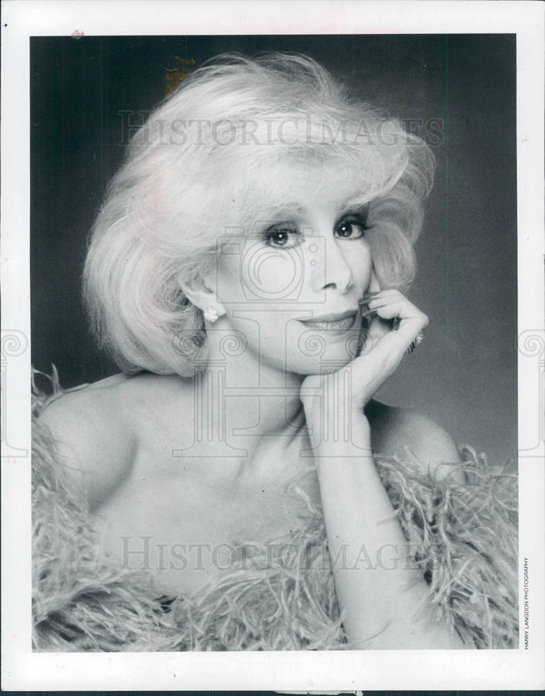 1987 Press Photo Joan Rivers American comedian - Historic Images