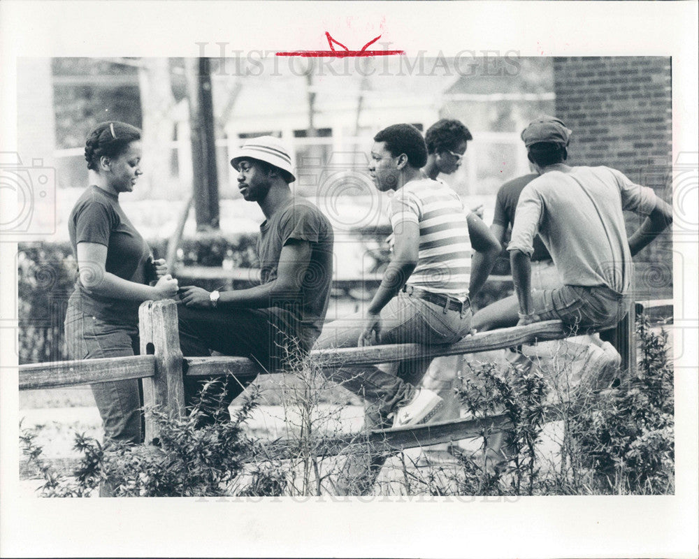 1983 Press Photo Fisk University Black Student Enroll - Historic Images