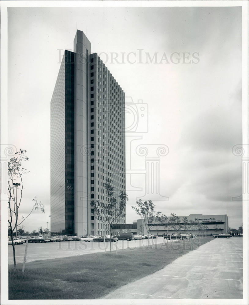 1977 Press Photo Top of Troy Tallest Building Michigan - Historic Images