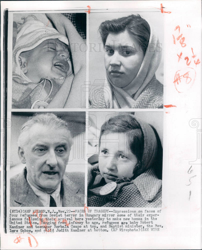 1956 Soviet Union refugees Kaminer Csapo-Historic Images