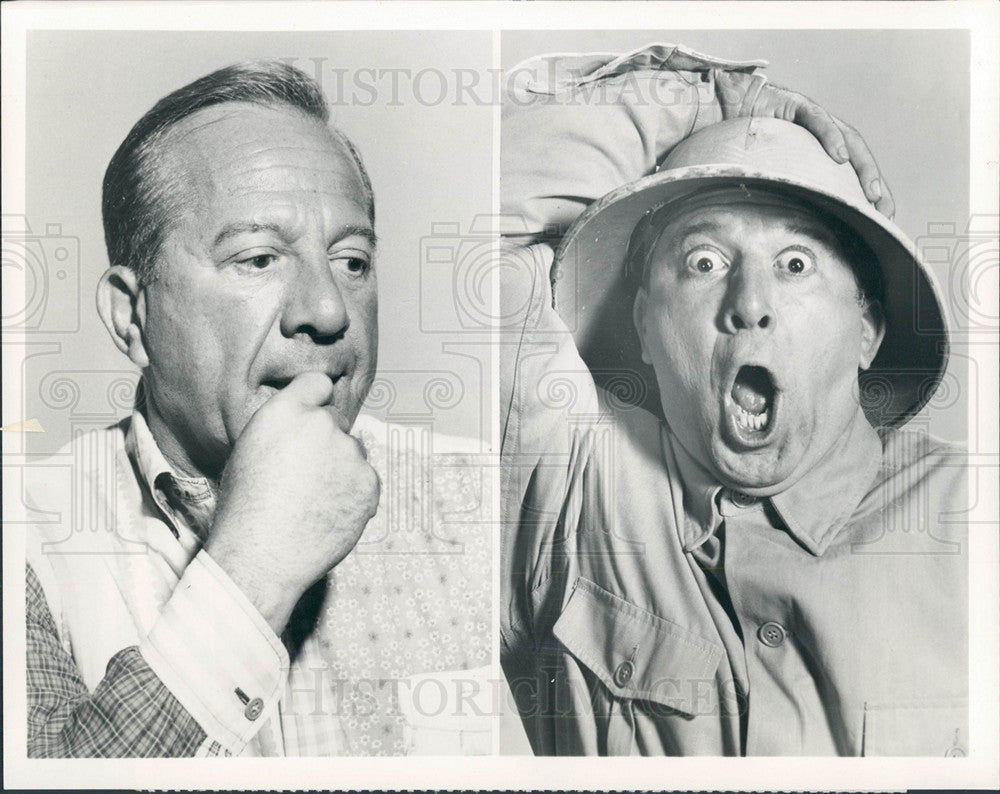 1961 Press Photo Jerry Lester Paper Bllets NBC TV - Historic Images