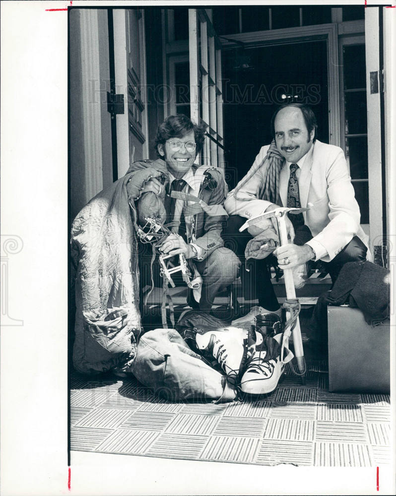 1991 Press Photo Dan Reid Bruce McCubrey - Historic Images