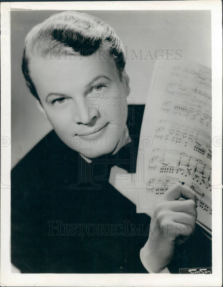 1951 C.Larry Leverenz Pianist-Historic Images