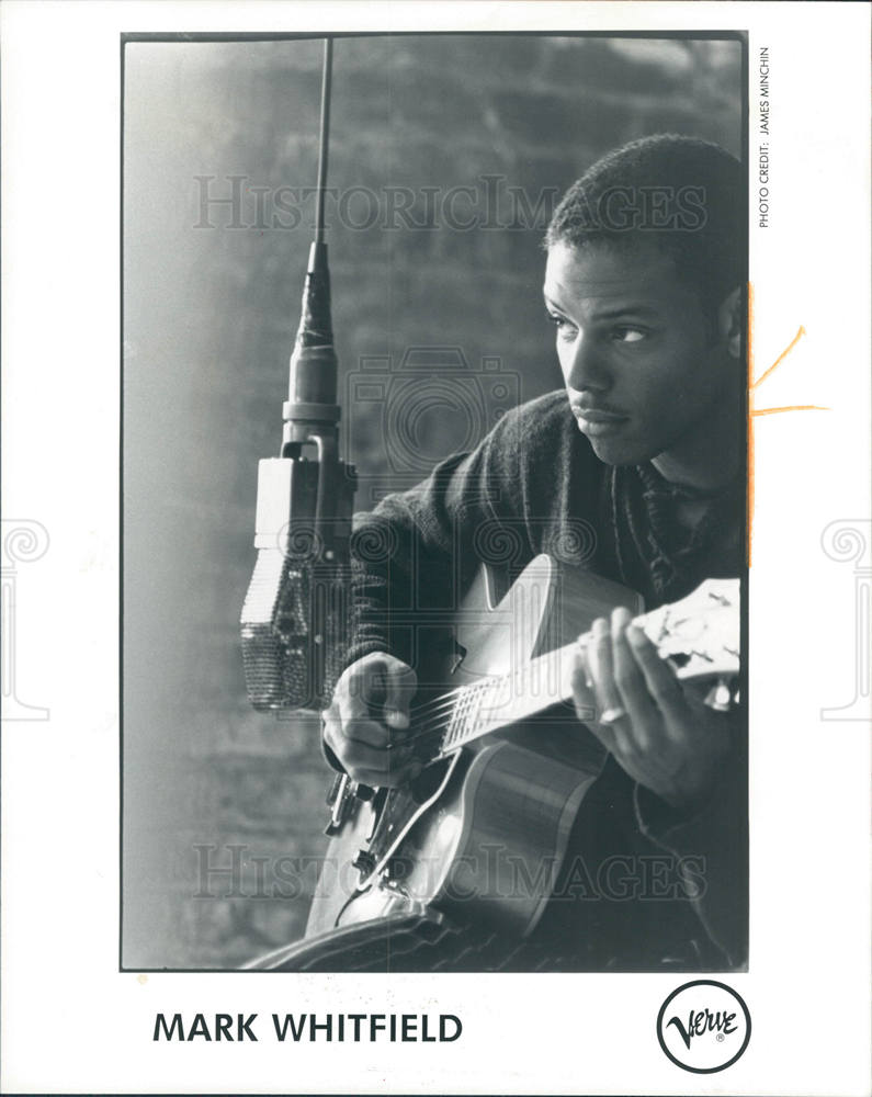 1995 Press Photo Mark Whitfield, Guitarist - Historic Images