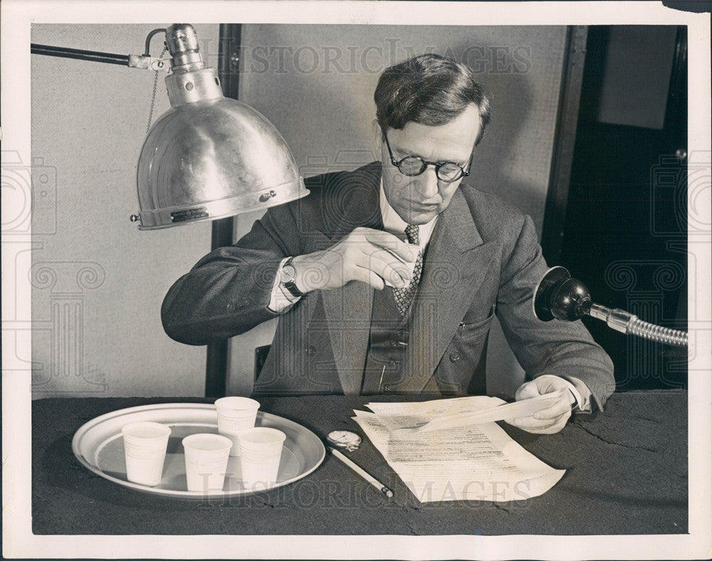 Press Photo American print, broadcastjournalist - Historic Images