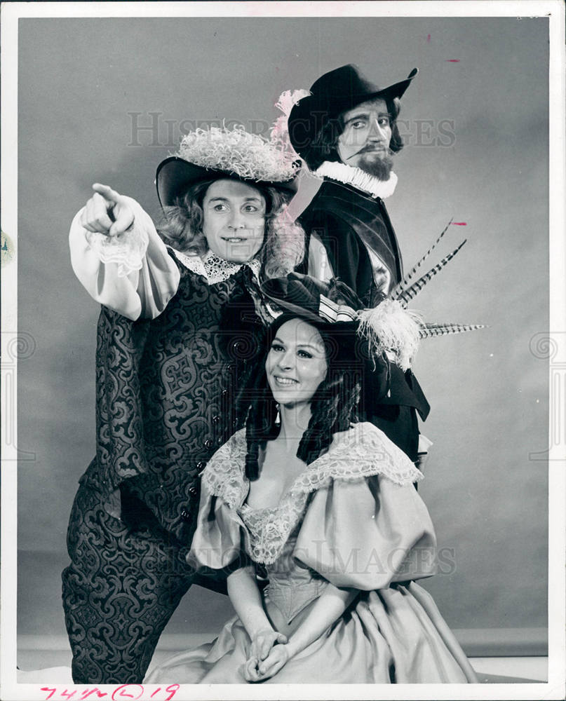 1970 cyrano,hilberry theatre,cast photo-Historic Images