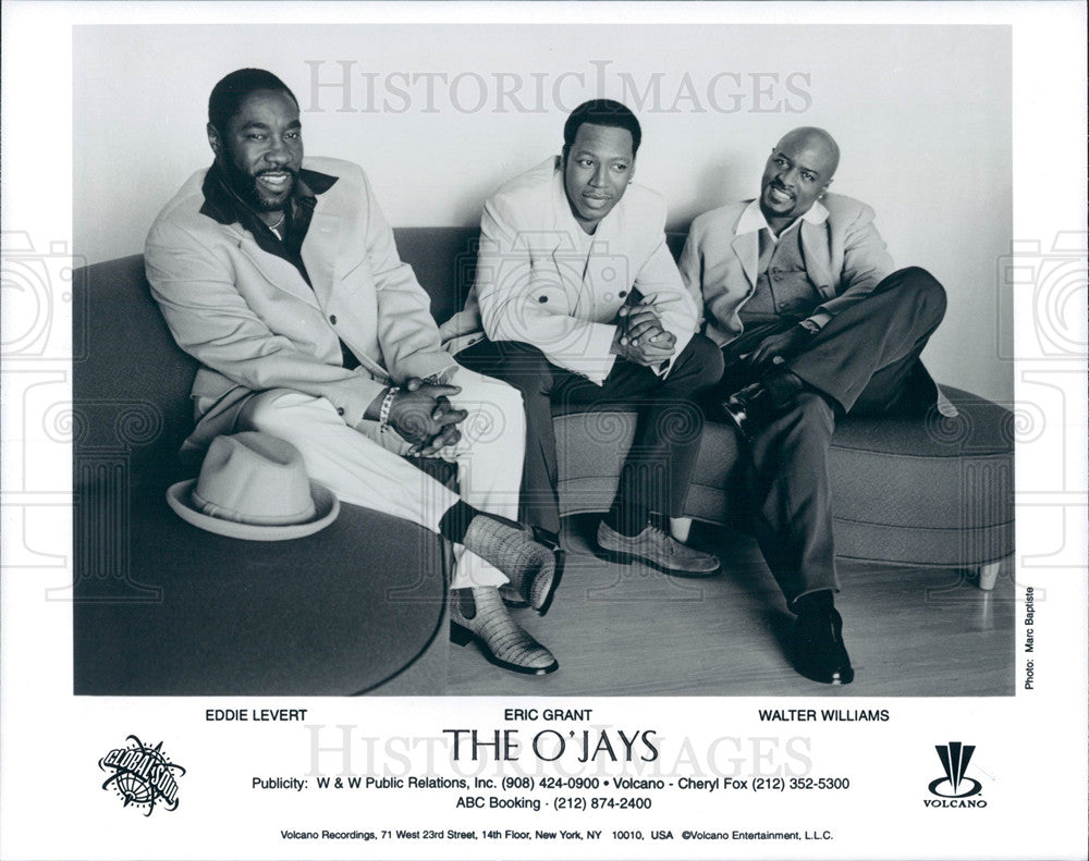 Press Photo The O&#39;Jays - Historic Images