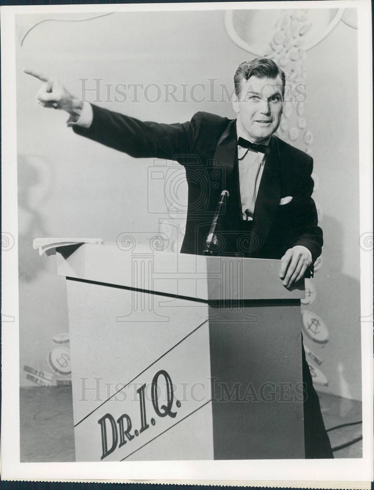 1957 Press Photo Jay Owen Show Hoster - Historic Images