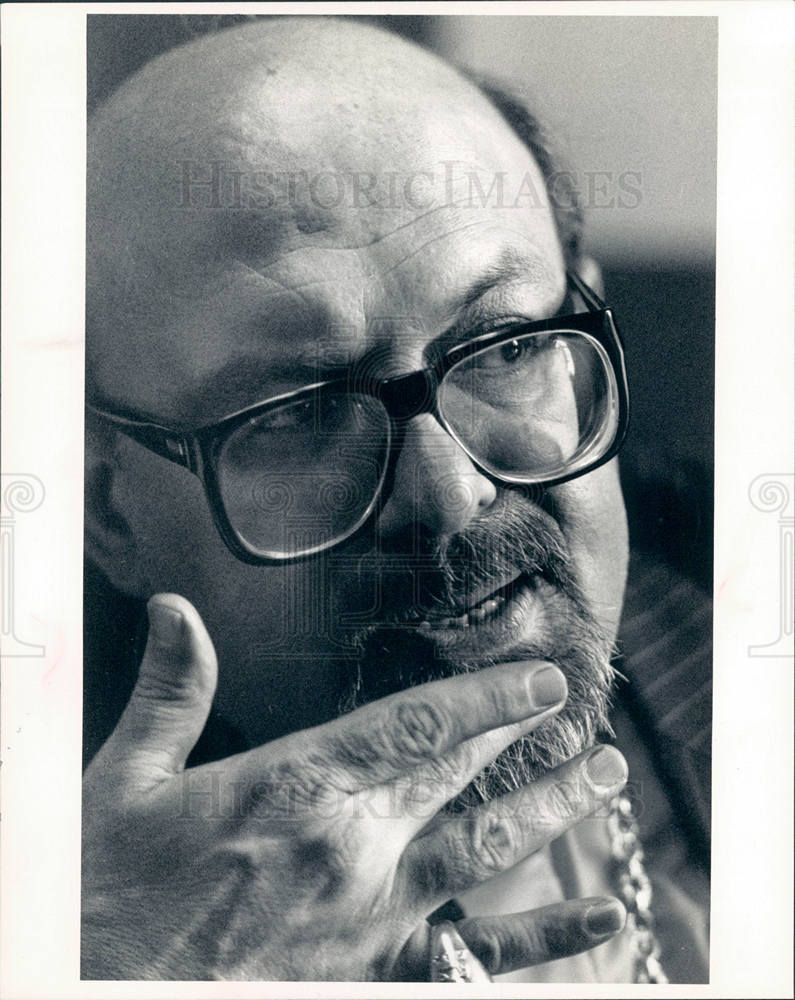 1988 Press Photo ARCHBISHOP MESROB ASHJIAN - Historic Images