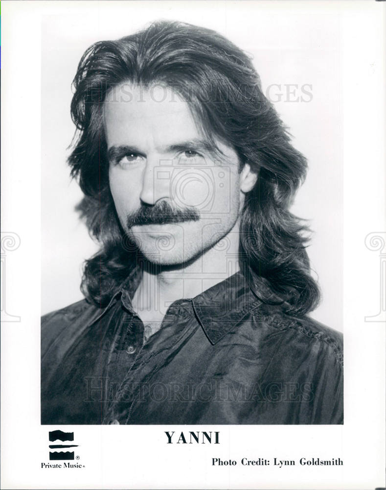 1981 Press Photo Yanni Composer - Historic Images