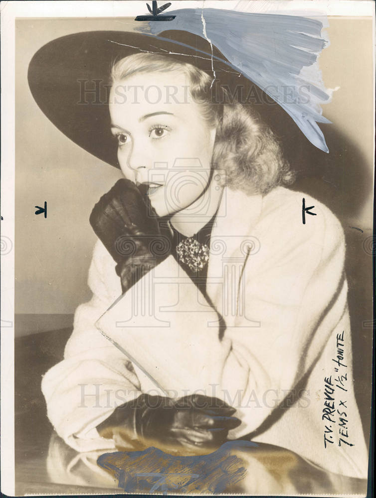 1957 Press Photo Jane Wyman, Actress - Historic Images