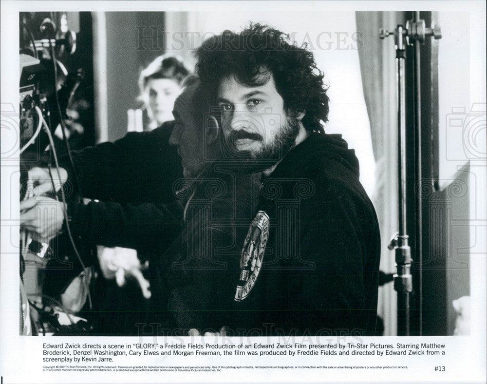 1990 Press Photo Edward Zwick American filmmaker - Historic Images