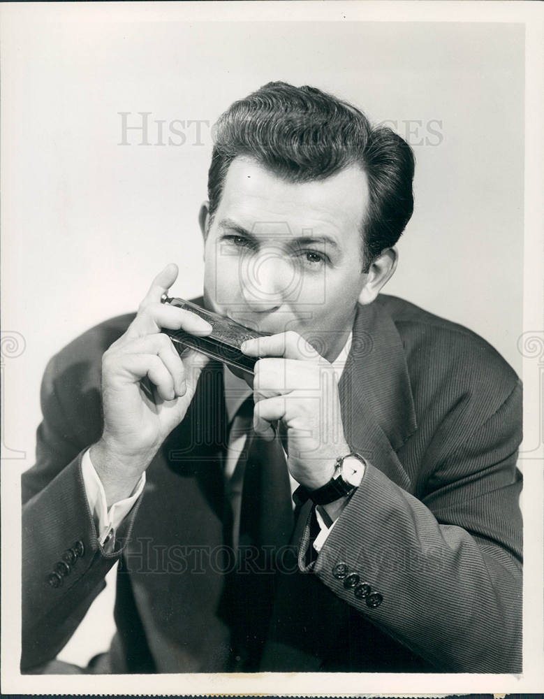 1955 Herb Shriner Humorist Harmonica Artist - Historic Images