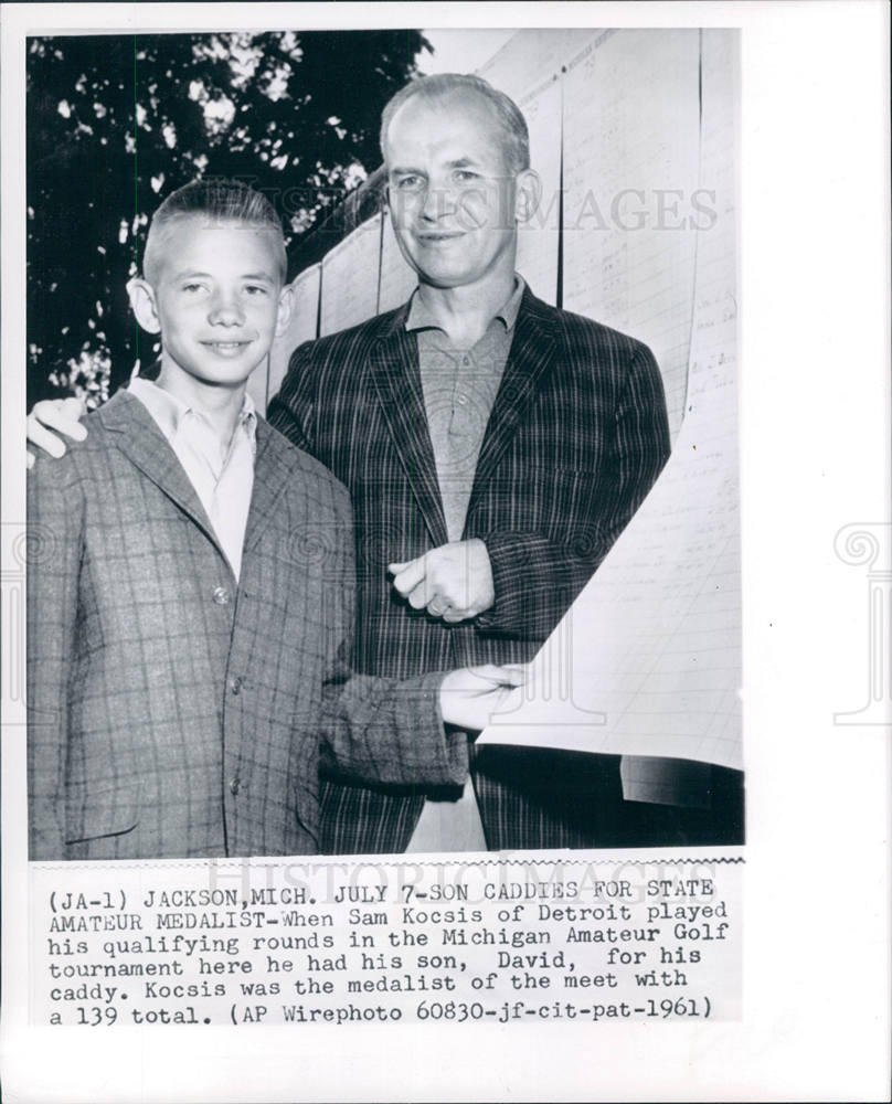 1961 Sam Kocsis, Amateur Golf, David-Historic Images