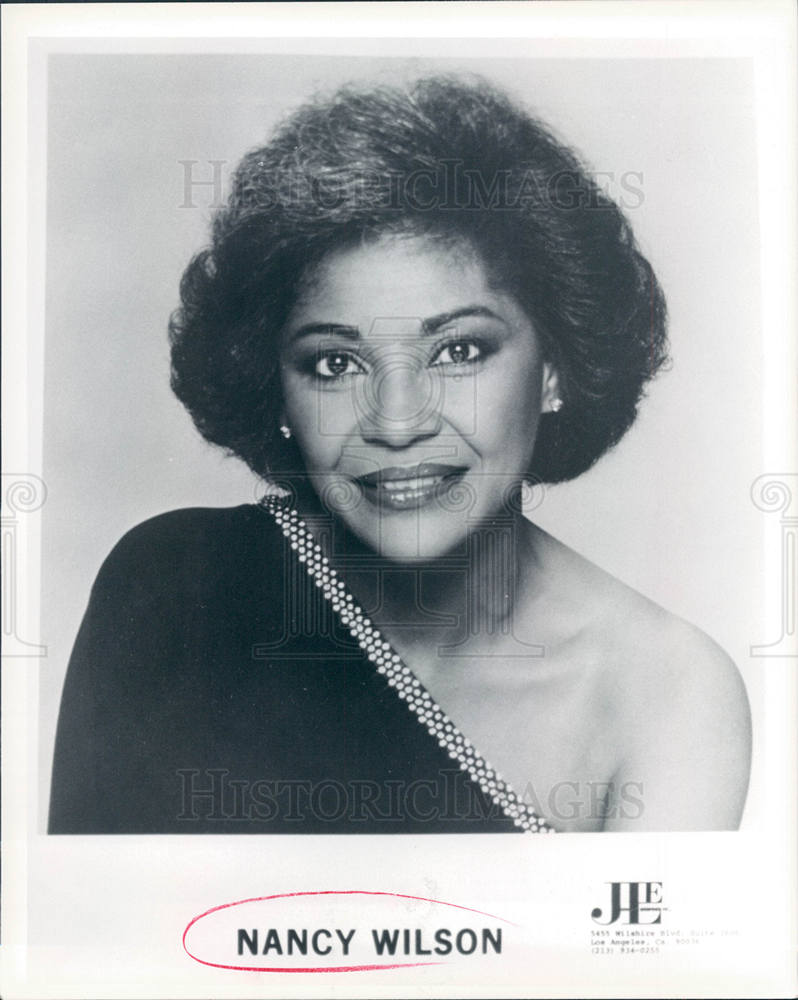 Press Photo Nancy Wilson - Historic Images