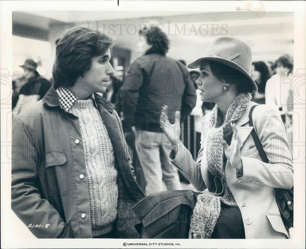 Press Photo Henry Winkler, Carol - Historic Images