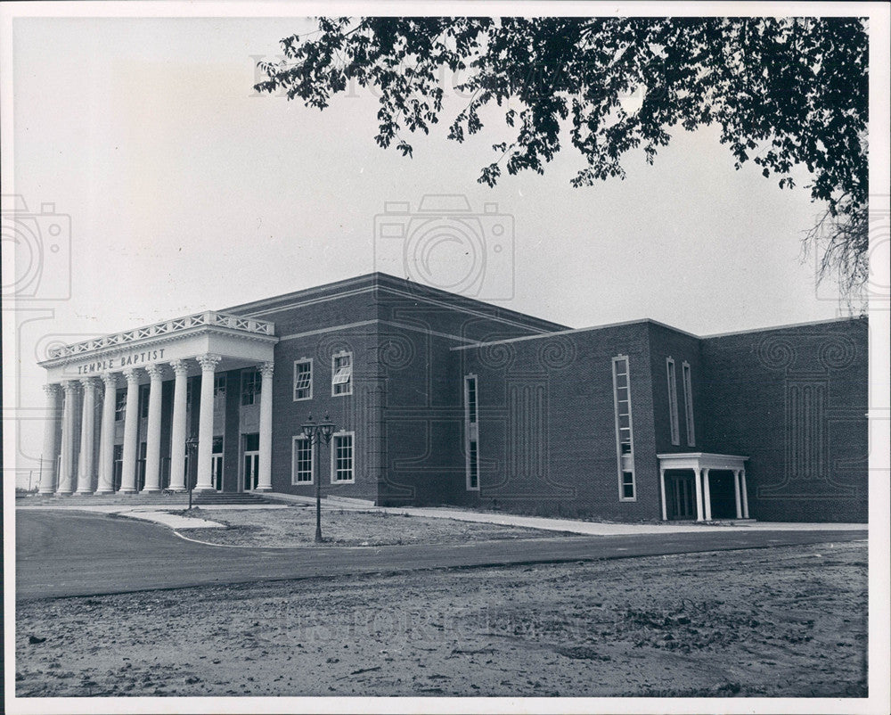 1968 Temple Baptist Church Detroit Michigan-Historic Images