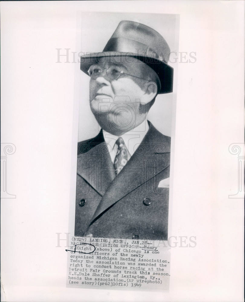 1946 Press Photo Henry H knight - Historic Images