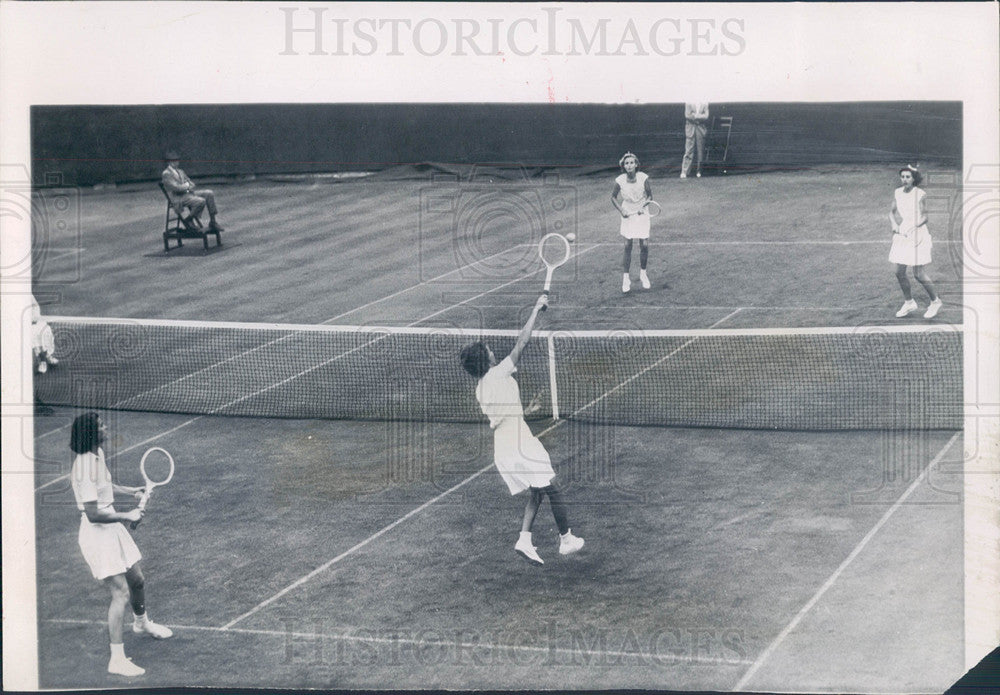 1947 Press Photo Tennis - Historic Images