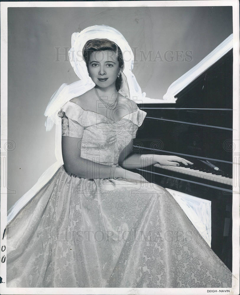 1951 Press Photo JEANELLEN McKEE ALDEN DRIVE PONTIAC - Historic Images