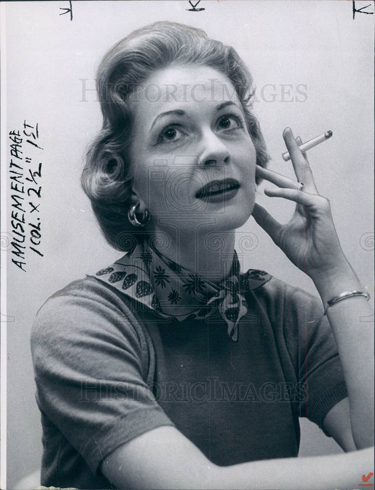 1958 Marcia Van Buren, Actress-Historic Images