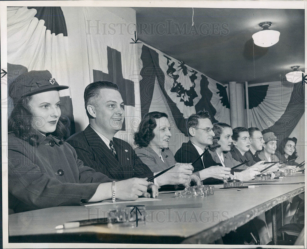 1947 Press Photo Red Cross,E. Elizabeth - Historic Images