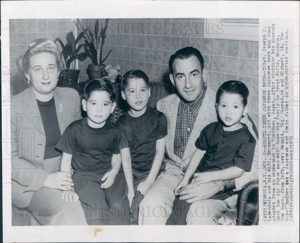 Press Photo Joseph J. LaMendola ,Margaret - Historic Images