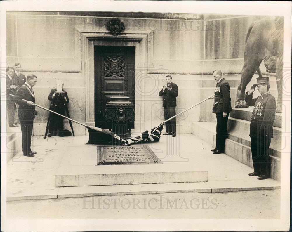 1942 Unknown Soldiers Tomb in Brussels-Historic Images