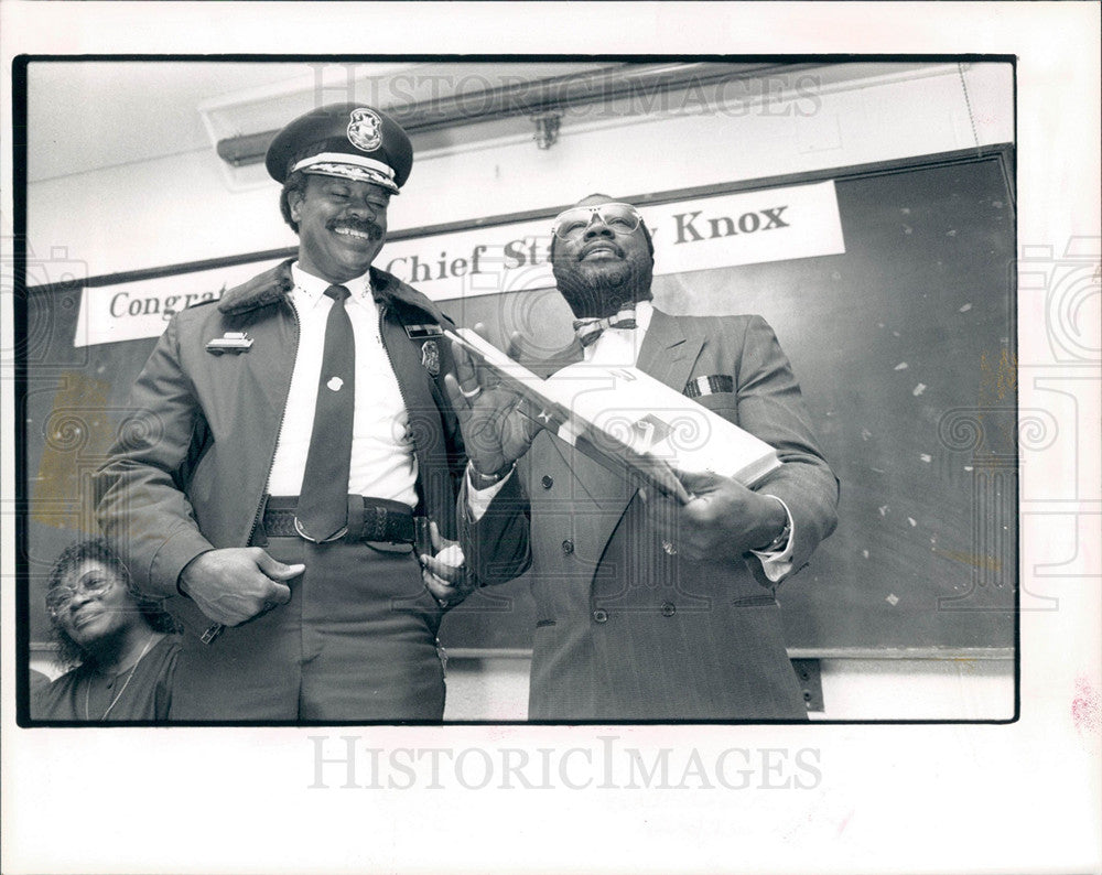 1991 Press Photo Stanley Knox - Historic Images