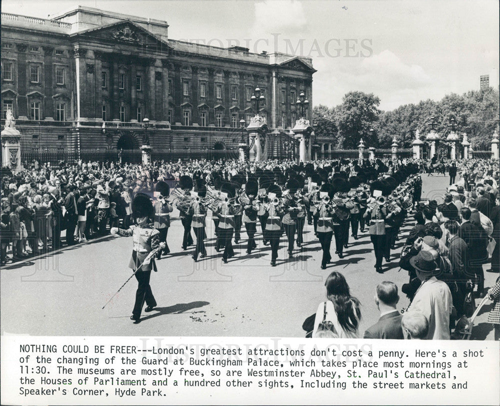 1980 Press Photo Buckingham Palace London - Historic Images